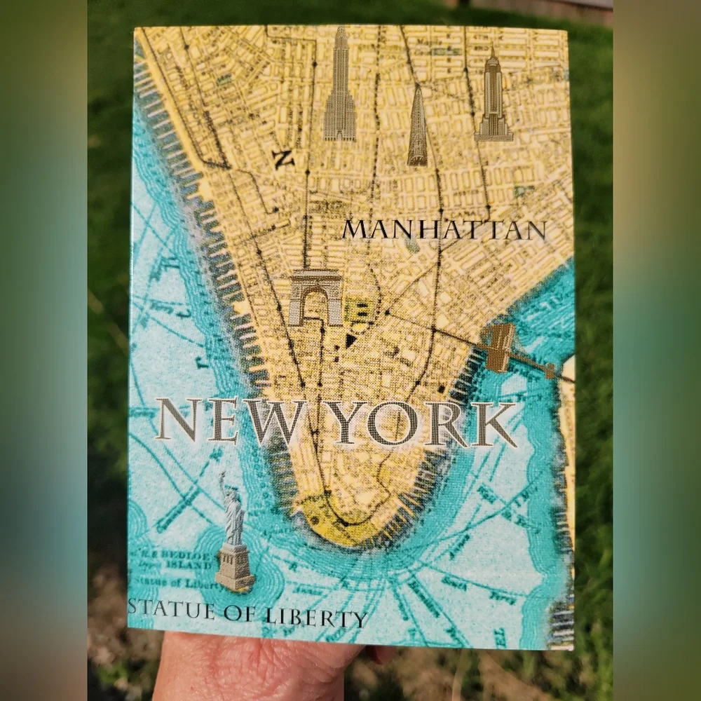 Travel Greeting Cards New York Paris London Rome (10ct) ~ Frameworthy!